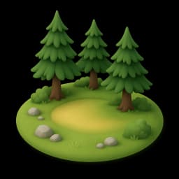 Place with a lot of trees